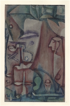 Paul Klee pochoir "Liberation of the Soul (Abandon)"