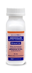 Amoxicillin Suspension 250 mg/5ml, 100 ml