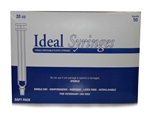 Ideal Syringe 35 cc, Without Needle, Regluar Luer, 50/Box