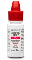 Atropine Sulfate Ophthalmic Solution 1%, 5 ml
