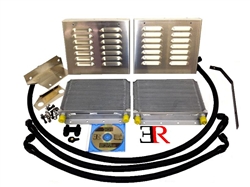 Evolution Racewerks Competition Oil Cooler Upgrade Kit - BMW 135, 1M & 335 with N54 or N55 Engine