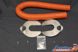 Achilles Motorsports Brake Cooling Plate Kit - BMW E46 M3 Only