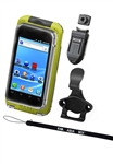 Aqua Box Pro 20 Large Smartphone Waterproof Holder WITH Laynard, Button, Belt Clip & Cradle (Fits Smartphones Up To 5.38''(H) X 2.8''(W) X 0.55''(D)