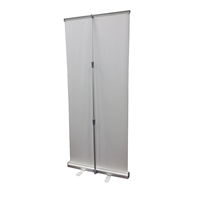 Retractable Roll Up Banner Stand 33" Stand Only