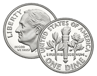 2018 S Silver Proof Roosevelt Dime - Ultra Cameo