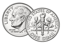 2019 D Roosevelt Dime 50 Coin Roll