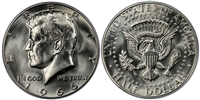 1966 P Silver Kennedy Half Dollar Uncirculated Single Coin