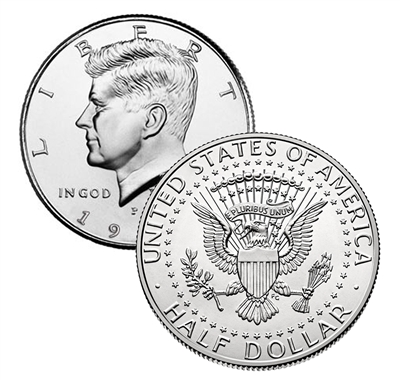 1980 P&D Kennedy Half Dollar 2 Coin Set