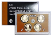2011 Presidential 4-coin Proof Set w/Box & COA