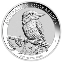 2021 P Australian Kookaburra One Ounce Silver Coin
