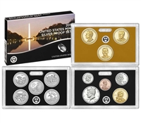 2016 U.S. Mint 13-coin Silver Proof Set - OGP box & COA