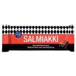 Fazer SALMIAKKI (Salmiac) Chocolate Bar, 100 g