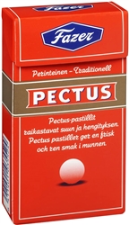 Fazer PECTUS Mint Pastilles, breath fresheners, 40 g