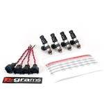 Grams Performance 1600cc Fuel Injector Set for 1995-2007 Mitsubishi 4G63T