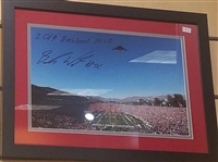 Brendon White Signed Rose Bowl 11 x 14 Framed