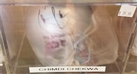 Chimdi Chekwa Signed Mini Helmet w/Case