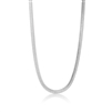Ania Haie link up silver flat snake chain necklace