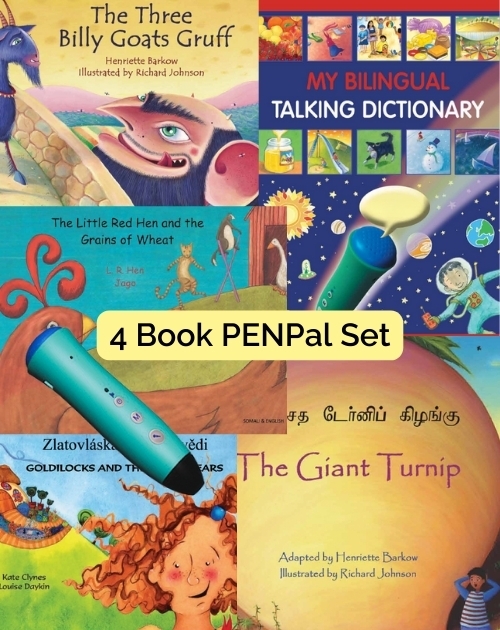 4 Book PENPal Starter Set - Romanian/English
