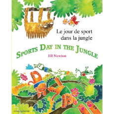 Sports Day in the Jungle - Bilingual Children's Book available in Arabic, Bulgarian, Czech, French, Hungarian, Nepali, Russian, Spanish, and many other languages. Inspiring story for diverse classrooms