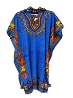 Fashion Tribal People Printed Long African Muu Kaftan Dashiki Dress