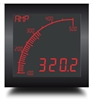 Trumeter APM-AMP-ANO 72 x 72 Ammeter Negative LCD with relay output.