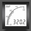 Trumeter APM-AMP-APO 72 x 72 Ammeter Positive LCD with relay output.