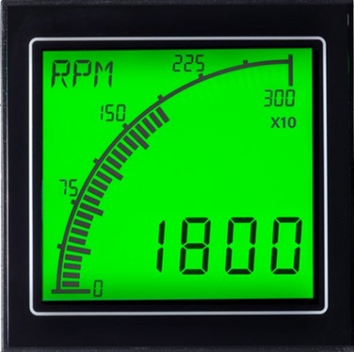 Trumeter APM-RATE-APO Ratemeter, Positive LCD, Relay outputs