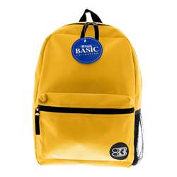16&quot; Mustard Basic Backpack, BAZ1042
