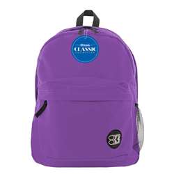 17&quot; Purple Classic Backpack, BAZ1057