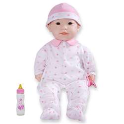16&quot; Soft Baby Doll Pink Asian with Pacifier, BER15032
