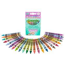 24 Ct Colors Of Kindness Crayons, BIN520130