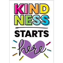 Kindness Starts Here Poster Kind Vibes, CD-106042