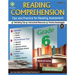 Reading Comprehension Grade 6, CD-405073