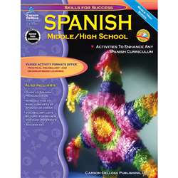 Spanish: Middle/High School By Carson Dellosa