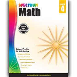Spectrum Math Gr 4, CD-704564