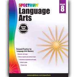 Spectrum Language Arts Gr 8, CD-704595