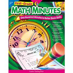 First-Grade Math Minutes By Creative Teaching Press