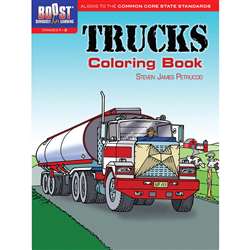 Shop Boost Trucks Coloring Book Gr 1-2 - Dp-49411X By Dover Publications