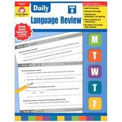 Daily Language Review Gr 8 By Evan-Moor