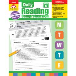 Daily Reading Comprehension Gr 6, EMC3616
