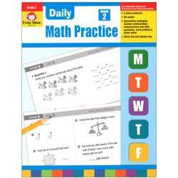 Daily Math Practice Grade 2 By Evan-Moor