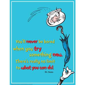 Dr Seuss Try Something New 17X22 Poster, EU-837031
