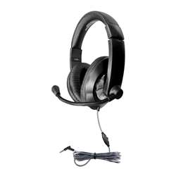 Headset with Volume Control & Usb Plug, HECST2BKU