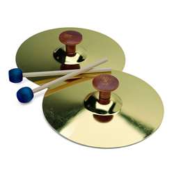 5 Cymbals W/Mallet Pair By Hohner