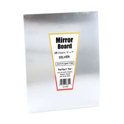 Mirror Board 5 X 7 25 Sheets By Hygloss Products