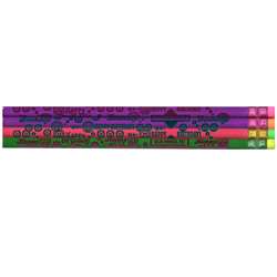 Thermo Happy Birthday Assorted 12Bx Pencils By Jr Moon Pencil
