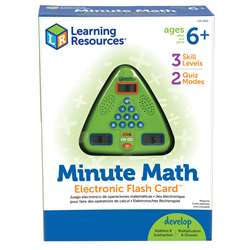 Minute Math Electronic Flash Card By Learning Resources
