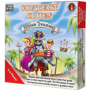 Context Clues Pirate Treasure Red By Edupress