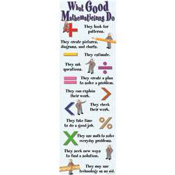 Colossal Poster What Good Mathmaticians Do By Mcdonald Publishing