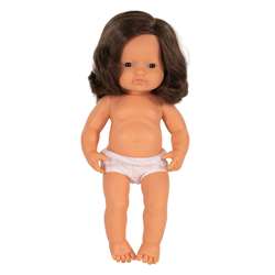 15&quot; Baby Doll Caucsian Grl Bruntte Anatomically C, MLE31080